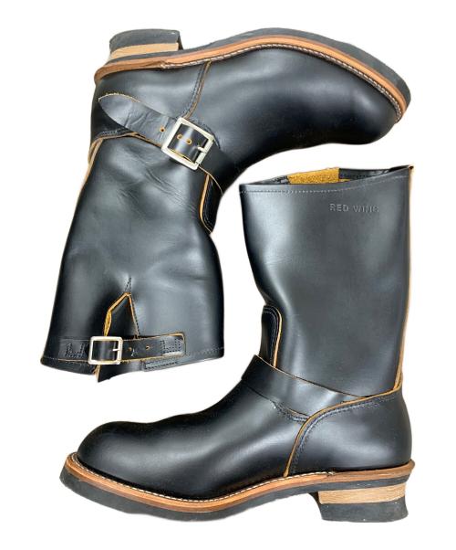 RED WING（レッドウィング）RED WING (レッドウィング) エンジニアブーツ  ブラック サイズ:10 1/2 Dの古着・服飾アイテム