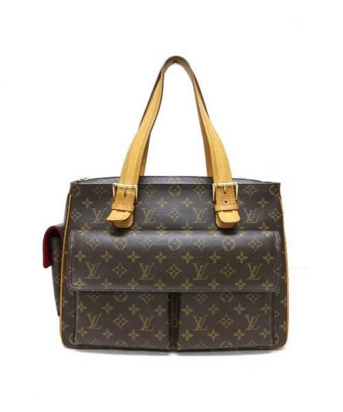 LOUIS VUITTON（ルイ ヴィトン）LOUIS VUITTON (ルイ・ヴィトン) ハンドバッグ ブラウン モノグラム M51162 MB7003 ミュルティプリ・シテの古着・服飾アイテム