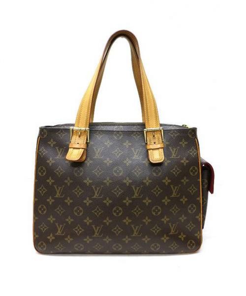 LOUIS VUITTON（ルイ ヴィトン）LOUIS VUITTON (ルイ・ヴィトン) ハンドバッグ ブラウン モノグラム M51162 MB7003 ミュルティプリ・シテの古着・服飾アイテム
