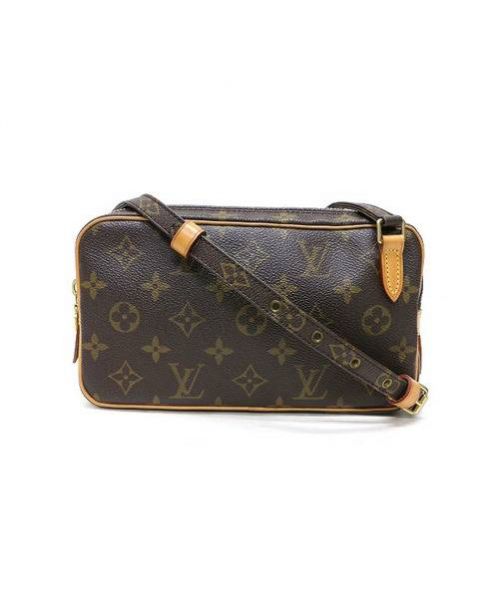 LOUIS VUITTON（ルイ ヴィトン）LOUIS VUITTON (ルイ・ヴィトン) ポシェット・マルリーバンドリエール モノグラム モノグラム M51828の古着・服飾アイテム