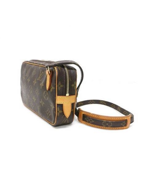 LOUIS VUITTON（ルイ ヴィトン）LOUIS VUITTON (ルイ・ヴィトン) ポシェット・マルリーバンドリエール モノグラム モノグラム M51828の古着・服飾アイテム