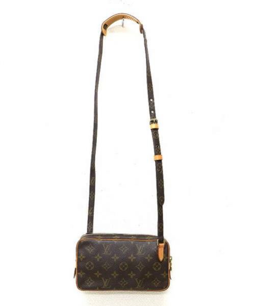 LOUIS VUITTON（ルイ ヴィトン）LOUIS VUITTON (ルイ・ヴィトン) ポシェット・マルリーバンドリエール モノグラム モノグラム M51828の古着・服飾アイテム