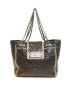 CHANEL（シャネル）の古着「チェーントートバッグ」｜ブラック