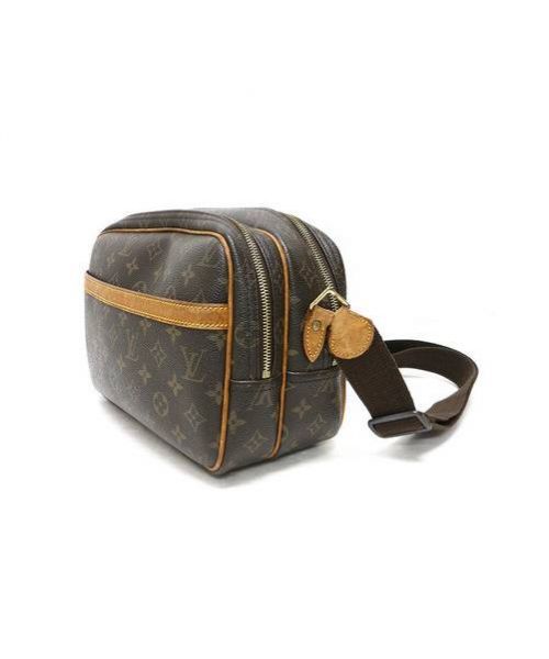 LOUIS VUITTON（ルイ ヴィトン）LOUIS VUITTON (ルイ・ヴィトン) ショルダーバッグ ブラウン モノグラム SP0051 リポーターの古着・服飾アイテム