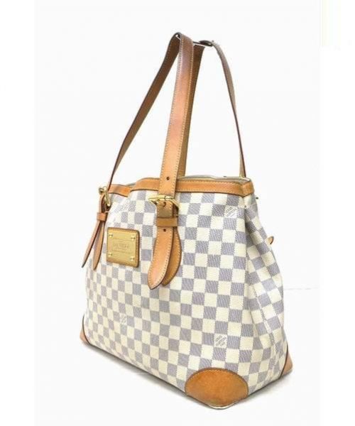 LOUIS VUITTON（ルイ ヴィトン）LOUIS VUITTON (ルイヴィトン) ハムプステッドMM ホワイト サイズ:MM アズール N51206 CA0032の古着・服飾アイテム