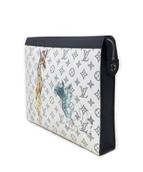 LOUIS VUITTON（ルイ ヴィトン）LOUIS VUITTON (ルイヴィトン) サバンナ・ポシェット・ヴォヤージュGM ホワイト サイズ:GM モノグラム M66649 TA5116 チャップマンの古着・服飾アイテム