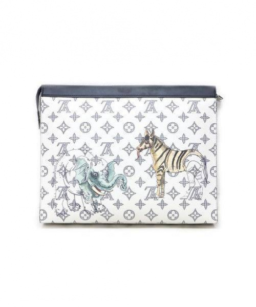 LOUIS VUITTON（ルイ ヴィトン）LOUIS VUITTON (ルイヴィトン) サバンナ・ポシェット・ヴォヤージュGM ホワイト サイズ:GM モノグラム M66649 TA5116 チャップマンの古着・服飾アイテム