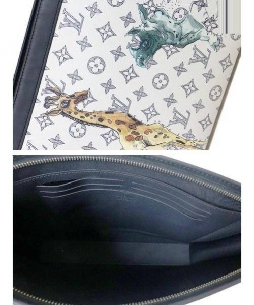 LOUIS VUITTON（ルイ ヴィトン）LOUIS VUITTON (ルイヴィトン) サバンナ・ポシェット・ヴォヤージュGM ホワイト サイズ:GM モノグラム M66649 TA5116 チャップマンの古着・服飾アイテム