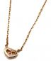 Cartier (カルティエ) ピンクサファイアCハートネックレス サイズ:- Ｋ18：69800円