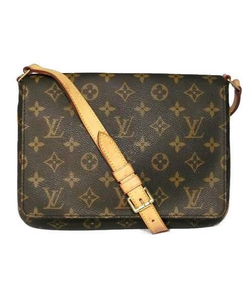 LOUIS VUITTON（ルイ ヴィトン）LOUIS VUITTON (ルイヴィトン) ミュゼット・タンゴ ブラウン サイズ:- モノグラム M51257 SP0060 フロントスレ有 程度Bの古着・服飾アイテム