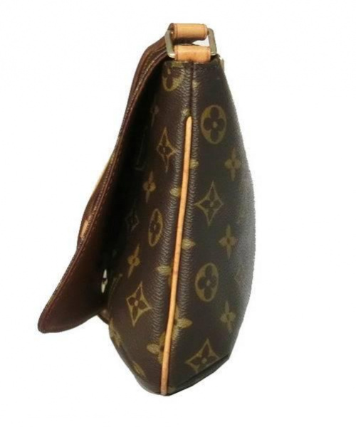 LOUIS VUITTON（ルイ ヴィトン）LOUIS VUITTON (ルイヴィトン) ミュゼット・タンゴ ブラウン サイズ:- モノグラム M51257 SP0060 フロントスレ有 程度Bの古着・服飾アイテム