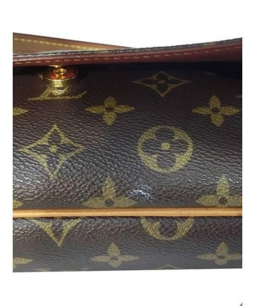 LOUIS VUITTON（ルイ ヴィトン）LOUIS VUITTON (ルイヴィトン) ミュゼット・タンゴ ブラウン サイズ:- モノグラム M51257 SP0060 フロントスレ有 程度Bの古着・服飾アイテム