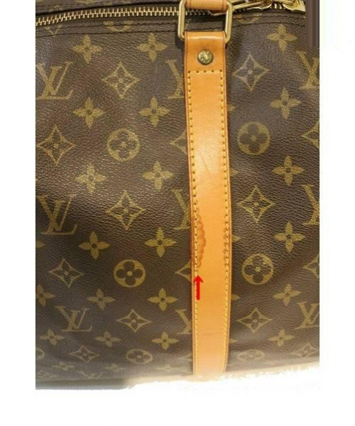 LOUIS VUITTON（ルイ ヴィトン）LOUIS VUITTON (ルイヴィトン) キーポル55 ブラウン サイズ:55 モノグラム M41424 MI1921の古着・服飾アイテム