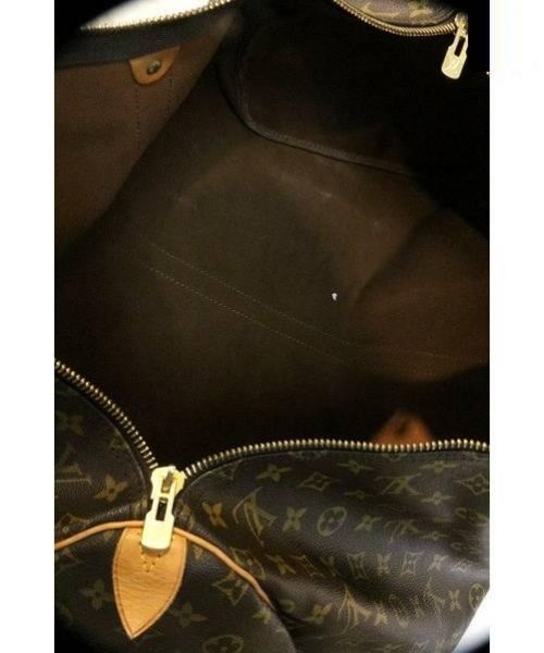 LOUIS VUITTON（ルイ ヴィトン）LOUIS VUITTON (ルイヴィトン) キーポル55 ブラウン サイズ:55 モノグラム M41424 MI1921の古着・服飾アイテム