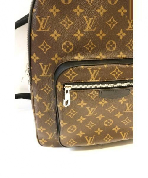 LOUIS VUITTON（ルイ ヴィトン）LOUIS VUITTON (ルイヴィトン) ジョッシュ ブラウン サイズ:- モノグラム　ジョッシュバッグパック M41530 DR0138の古着・服飾アイテム