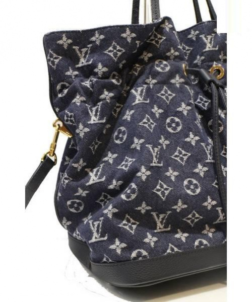 LOUIS VUITTON（ルイ ヴィトン）LOUIS VUITTON (ルイヴィトン) ノエフルＭＭ グランブルー サイズ:MM モノグラム・デニム M40869 TJ0163の古着・服飾アイテム