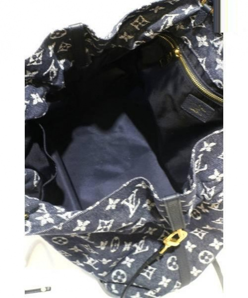 LOUIS VUITTON（ルイ ヴィトン）LOUIS VUITTON (ルイヴィトン) ノエフルＭＭ グランブルー サイズ:MM モノグラム・デニム M40869 TJ0163の古着・服飾アイテム