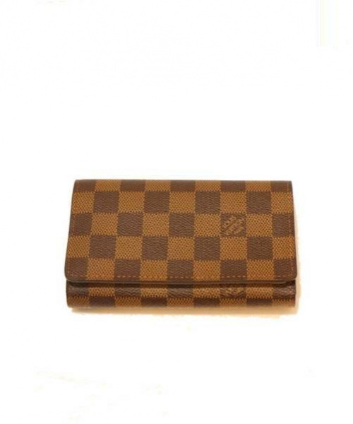LOUIS VUITTON（ルイ ヴィトン）LOUIS VUITTON (ルイヴィトン) ポルトモネビエトレゾール エベヌ サイズ:- ダミエ N61730 CA2089の古着・服飾アイテム