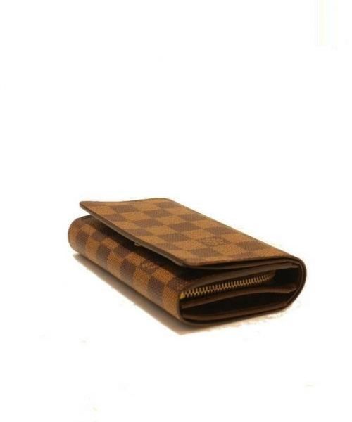 LOUIS VUITTON（ルイ ヴィトン）LOUIS VUITTON (ルイヴィトン) ポルトモネビエトレゾール エベヌ サイズ:- ダミエ N61730 CA2089の古着・服飾アイテム
