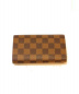 LOUIS VUITTON (ルイヴィトン) ポルトモネビエトレゾール エベヌ サイズ:- ダミエ N61730 CA2089：34800円