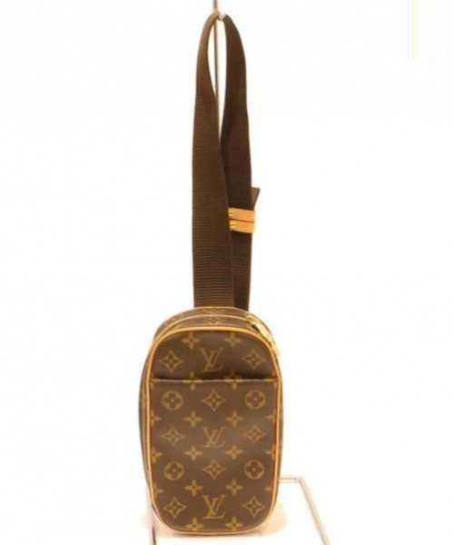 LOUIS VUITTON（ルイ ヴィトン）LOUIS VUITTON (ルイヴィトン) ポシェットガンジェ ブラウン サイズ:- モノグラム M51870 CA0034の古着・服飾アイテム