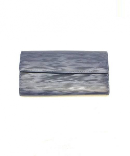 LOUIS VUITTON（ルイ ヴィトン）LOUIS VUITTON (ルイヴィトン)  ポルトフォイユ・サラ ブルー サイズ:- M60320 CA1025の古着・服飾アイテム