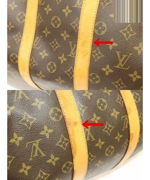 LOUIS VUITTON（ルイ ヴィトン）LOUIS VUITTON (ルイヴィトン) キーポル45 ブラウン サイズ:45 モノグラム M41428 　 　 SP0957の古着・服飾アイテム