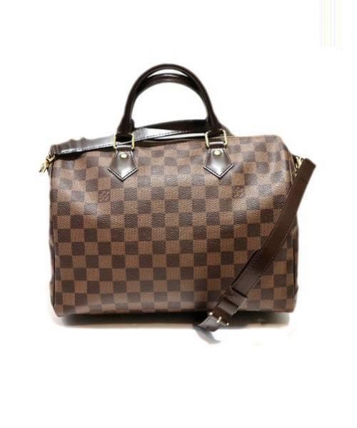 LOUIS VUITTON（ルイ ヴィトン）LOUIS VUITTON (ルイヴィトン) スピーディバンドリエール30 ブラウン サイズ:30 ダミエ N41183 　 AA3155 スピーディバンドリエール30の古着・服飾アイテム