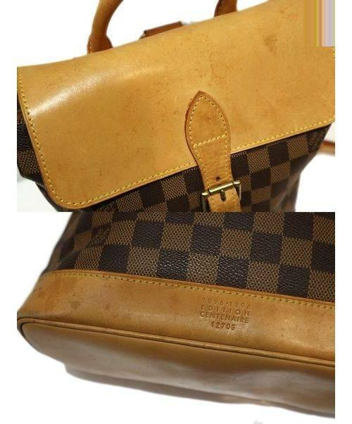 LOUIS VUITTON（ルイ ヴィトン）LOUIS VUITTON (ルイヴィトン) アルルカン ブラウン サイズ:- ダミエ M99038 0 EDITION CENTENAIRE　100周年記念モデルの古着・服飾アイテム