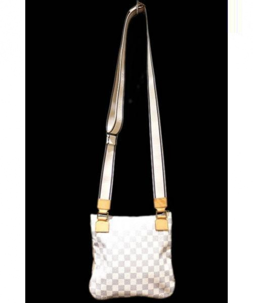 LOUIS VUITTON（ルイ ヴィトン）LOUIS VUITTON (ルイヴィトン) ポシェット・ボスフォール ホワイト サイズ:- ダミエ・アズール N51112 MI3087 ポシェット・ボスフォールの古着・服飾アイテム