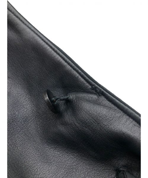 HERMES（エルメス）HERMES (エルメス) 3WAYセットアップショートコート ブラック サイズ:コート:34表記　スカート:36表記 マルジェラ期の古着・服飾アイテム