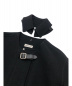 中古・古着 HERMES (エルメス) 3WAYセットアップショートコート ブラック サイズ:コート:34表記　スカート:36表記 マルジェラ期：89800円