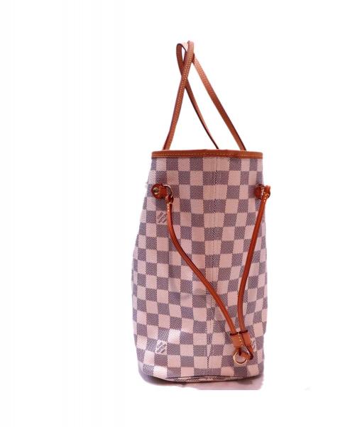 LOUIS VUITTON（ルイ ヴィトン）LOUIS VUITTON (ルイヴィトン) ネヴァーフルMM ホワイト サイズ:MM アズール N51107 SA3160の古着・服飾アイテム