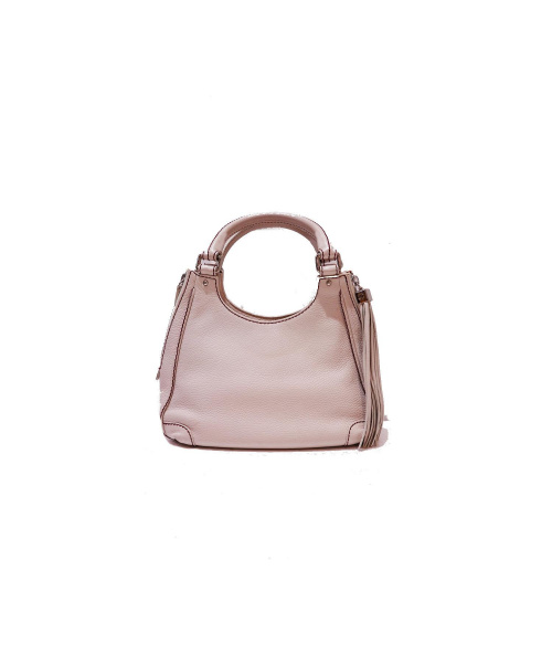 CHANEL（シャネル）CHANEL (シャネル) ロゴレザータッセルハンドバッグ ホワイト 8534095の古着・服飾アイテム