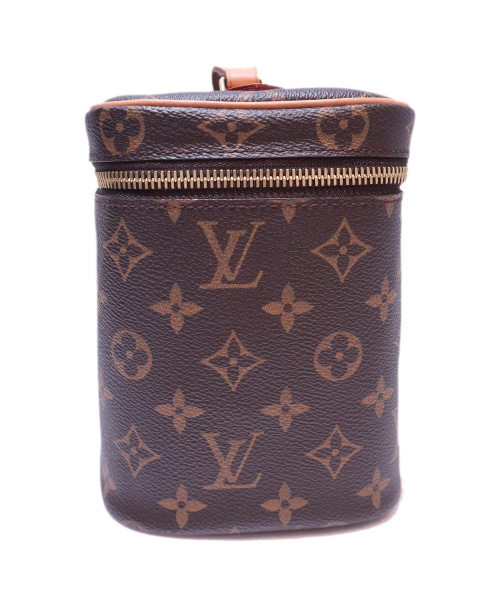 LOUIS VUITTON（ルイ ヴィトン）LOUIS VUITTON (ルイヴィトン) ニースBB エベヌ サイズ:BB モノグラム M42265  PL3156の古着・服飾アイテム