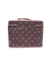 LOUIS VUITTON (ルイヴィトン) ニースBB エベヌ サイズ:BB モノグラム M42265  PL3156：79800円