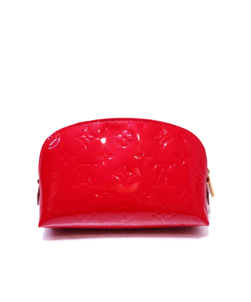 LOUIS VUITTON（ルイ ヴィトン）LOUIS VUITTON (ルイヴィトン) ポシェットコスメティック ポムダムール サイズ:- ヴェルニ M91496 SR4178の古着・服飾アイテム