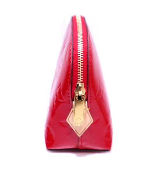 LOUIS VUITTON（ルイ ヴィトン）LOUIS VUITTON (ルイヴィトン) ポシェットコスメティック ポムダムール サイズ:- ヴェルニ M91496 SR4178の古着・服飾アイテム
