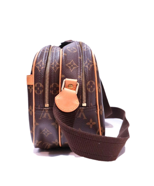 LOUIS VUITTON（ルイ ヴィトン）LOUIS VUITTON (ルイヴィトン) リポーターPM ブラウン サイズ:PM モノグラム M45254 SP0053 リポーターPMの古着・服飾アイテム