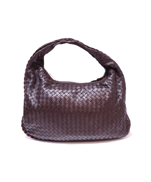BOTTEGA VENETA（ボッテガベネタ）BOTTEGA VENETA (ボッテガベネタ) ハンドバッグ ブラウン イントレチャート 115653の古着・服飾アイテム