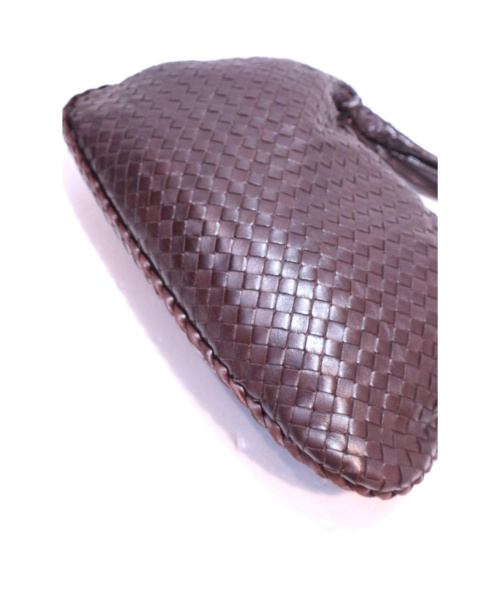 BOTTEGA VENETA（ボッテガベネタ）BOTTEGA VENETA (ボッテガベネタ) ハンドバッグ ブラウン イントレチャート 115653の古着・服飾アイテム