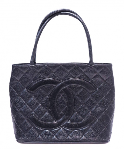 CHANEL（シャネル）CHANEL (シャネル) 復刻トート ブラック キャビア A01804 7785488の古着・服飾アイテム