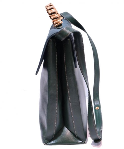 LOEWE（ロエベ）LOEWE (ロエベ) ショルダーバッグ ブルー×グリーン L24 ベラスケスの古着・服飾アイテム