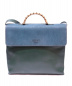 LOEWE（ロエベ）の古着「ショルダーバッグ」｜ブルー×グリーン