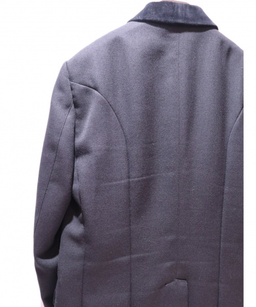 GUCCI（グッチ）GUCCI (グッチ) シェリーボタンテーラードジャケット ブラック サイズ:7-48Rの古着・服飾アイテム