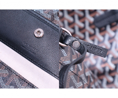GOYARD（ゴヤール）GOYARD (ゴヤール) トートバッグ(ポーチ付） ブラック サンルイPM STLOUIPMLTY01CL01P VAE120150の古着・服飾アイテム