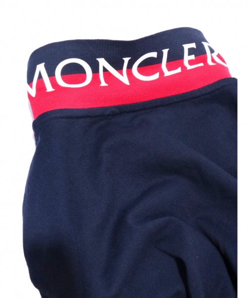 MONCLER（モンクレール）MONCLER (モンクレール) ポロシャツ ネイビー サイズ:Sの古着・服飾アイテム