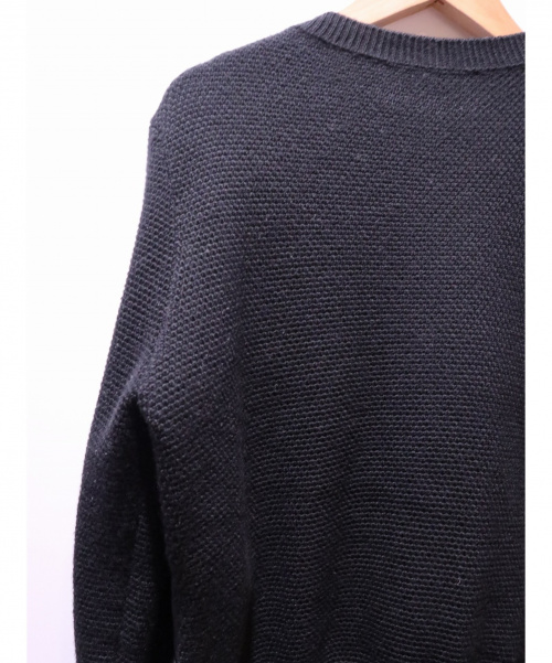 MONCLER（モンクレール）MONCLER (モンクレール) ダウン切替ニットカーディガン ブラック サイズ:Sの古着・服飾アイテム