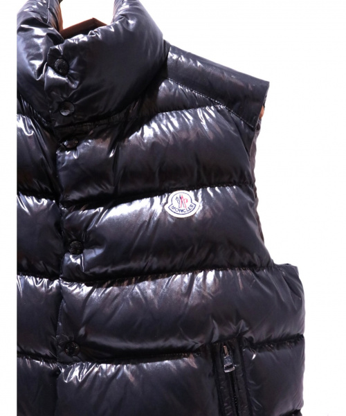 MONCLER（モンクレール）MONCLER (モンクレール) tib gilet ブラック サイズ:2の古着・服飾アイテム
