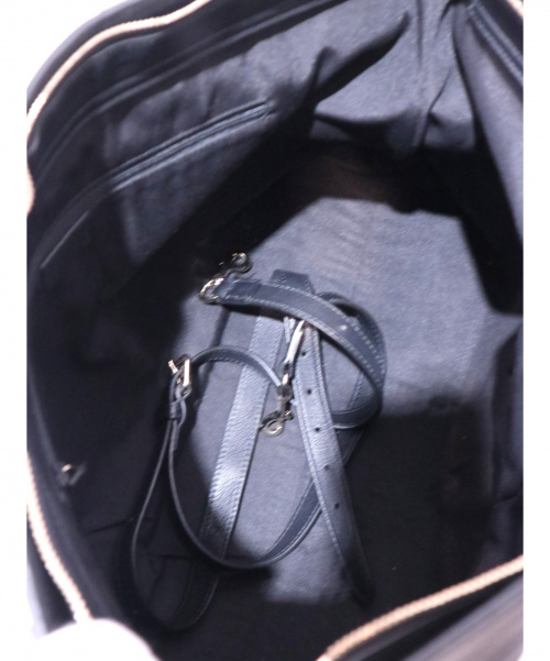 GUCCI（グッチ）GUCCI (グッチ) レザートートバッグ ブラック 365345の古着・服飾アイテム